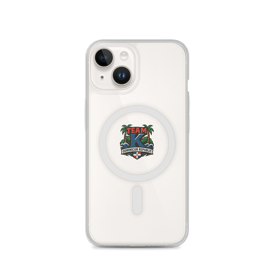 TEAM K Dominican Republic Clear Case for iPhone product image (4)