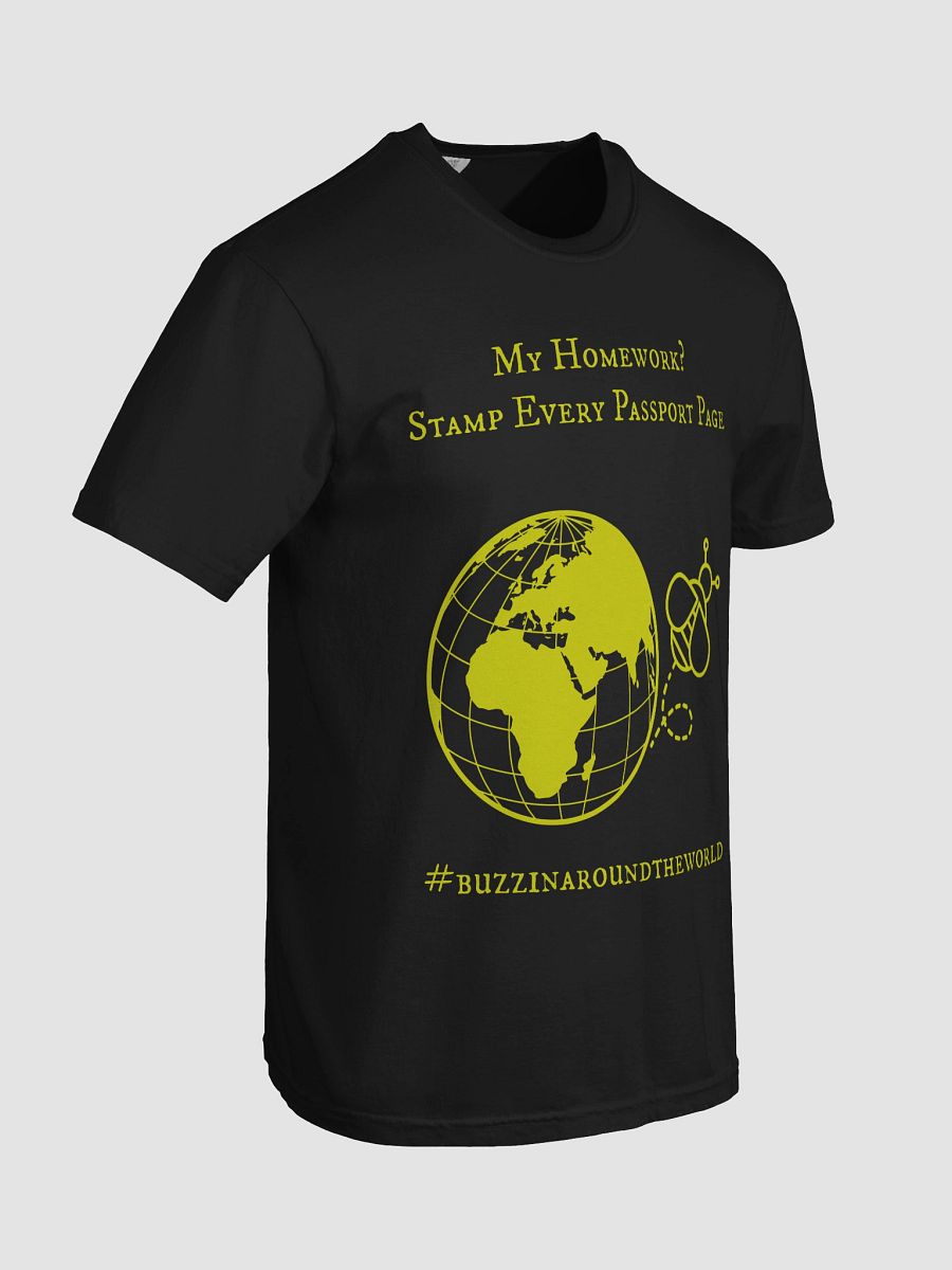 My Homework? Stamp Every Passport Page - T-Shirt - Classic Colors product image (76)