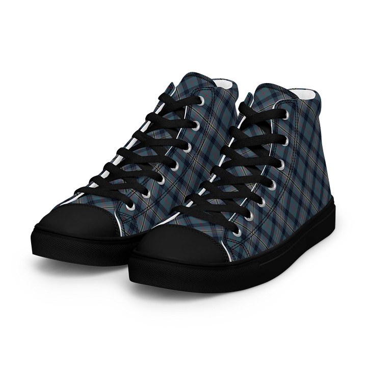 Kennedy Ancient Tartan Men's High Top Shoes product image (2)