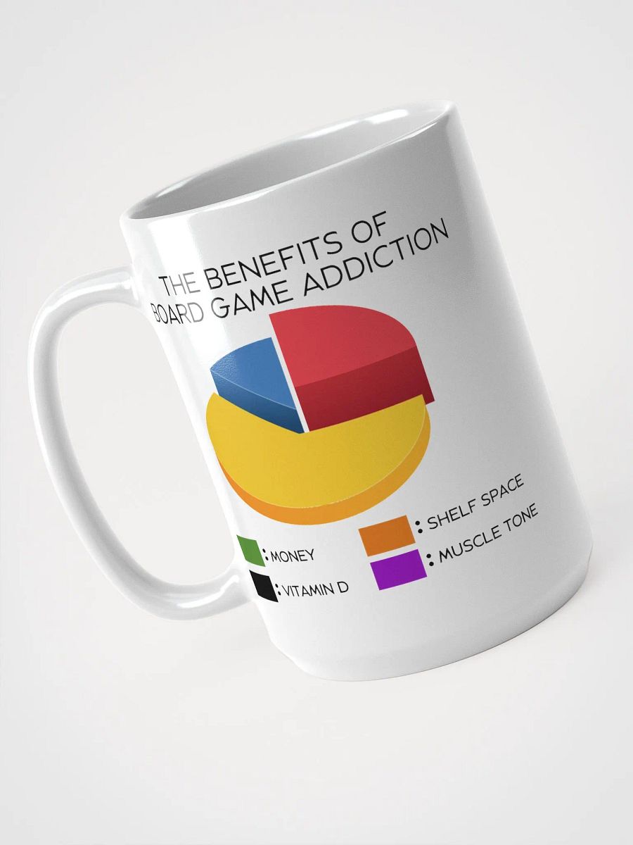 Rainbow Pie Chart Board Game Addiction Mug product image (5)