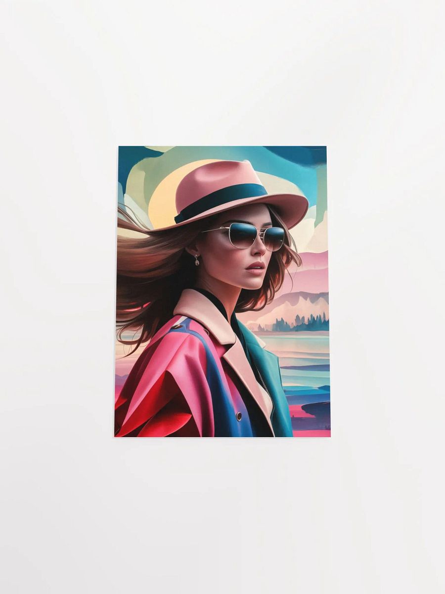 Abstract illustration of a Woman Poster - 10 product image (15)