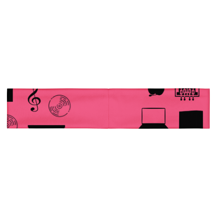 Pink Vlog Academy All-Over Print Headband product image (2)