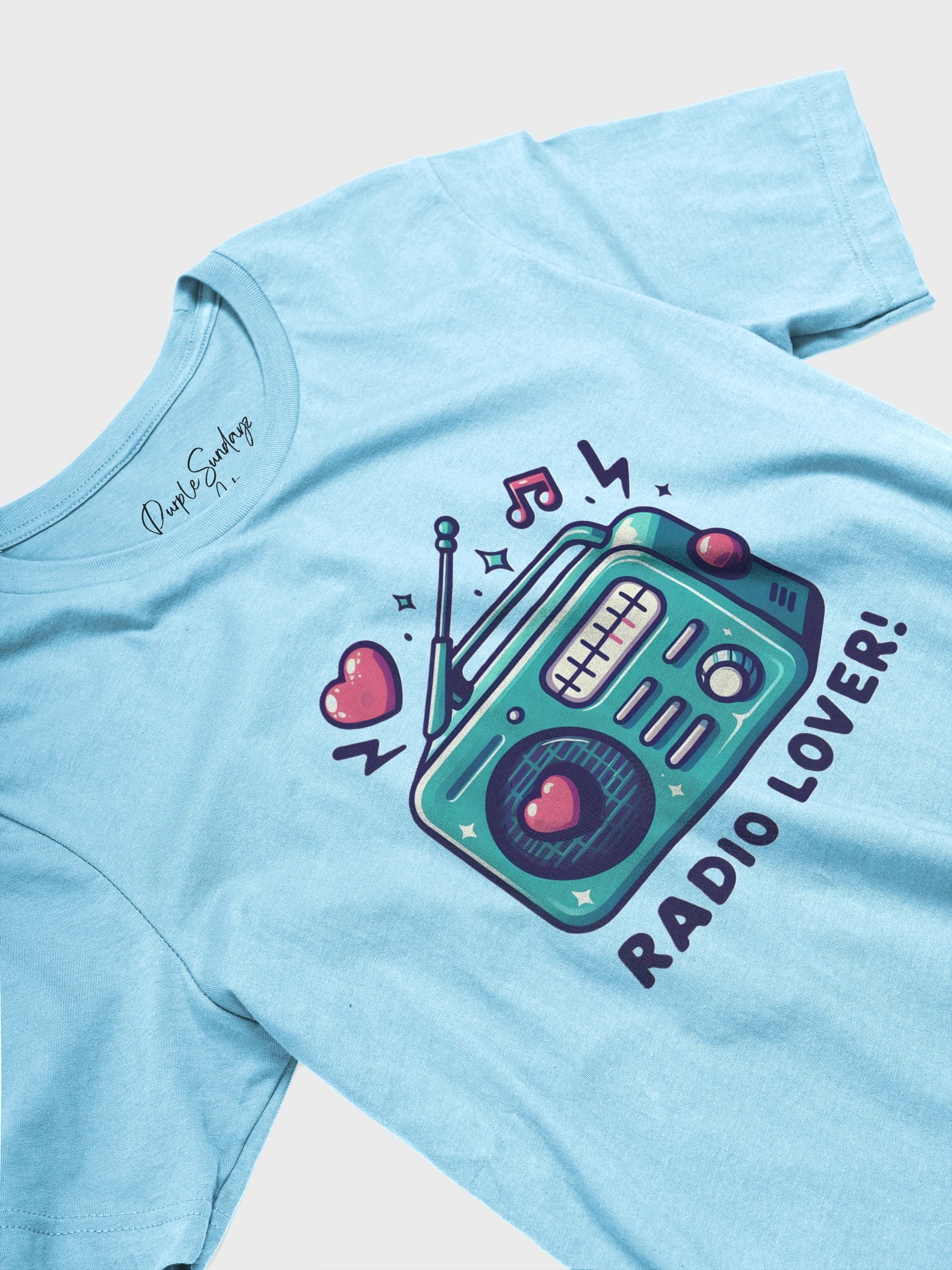 Radio Lover Soft Cotton Tee product image (3)
