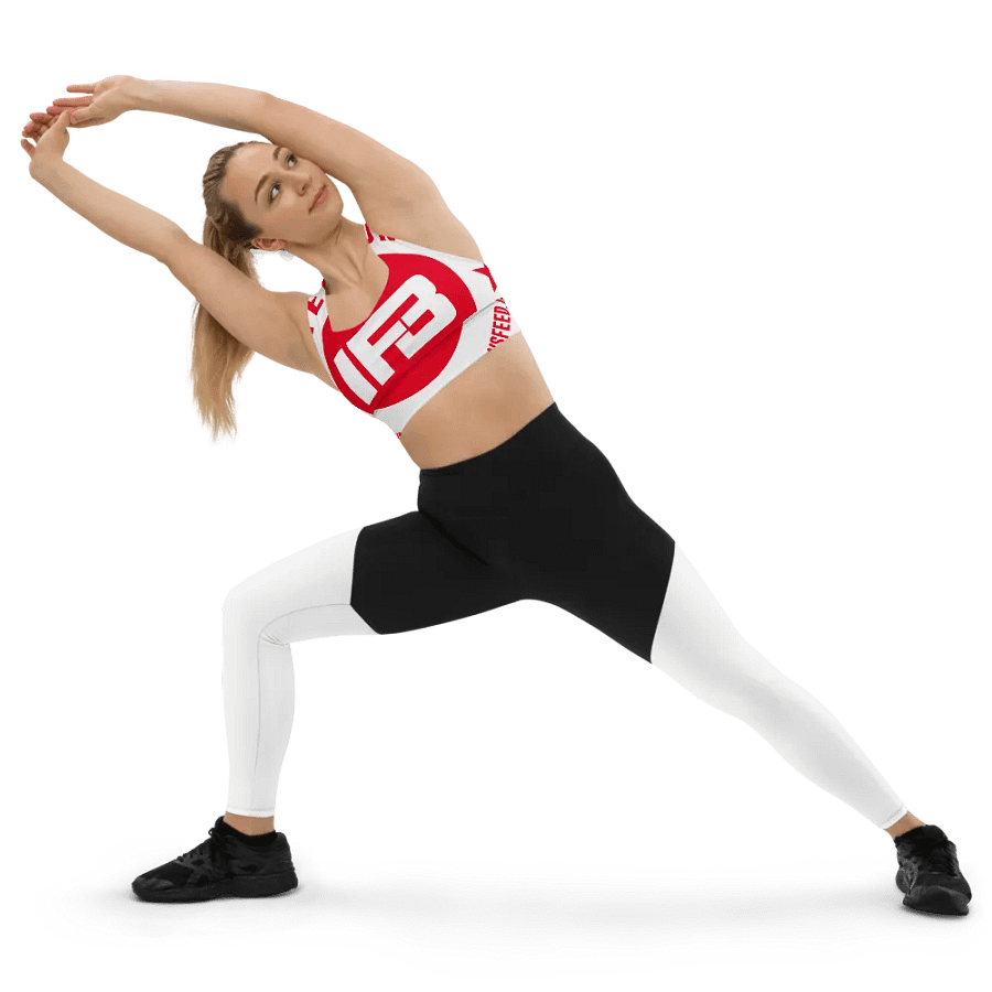 IFBNewsfeed.Org's All-Over Print Longline Sports Bra product image (5)