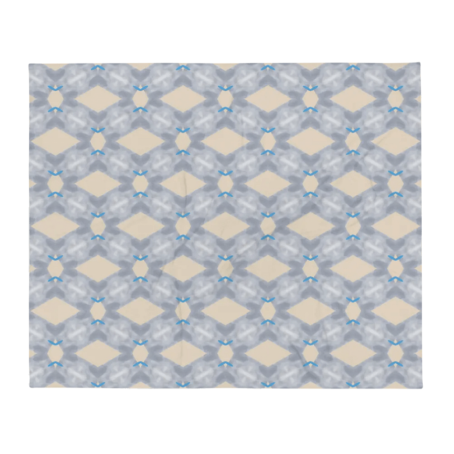 Serene Symmetry Throw Blanket product image (3)