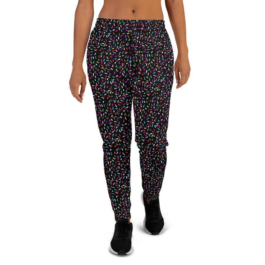 Black Sprinkle Joggers product image (2)