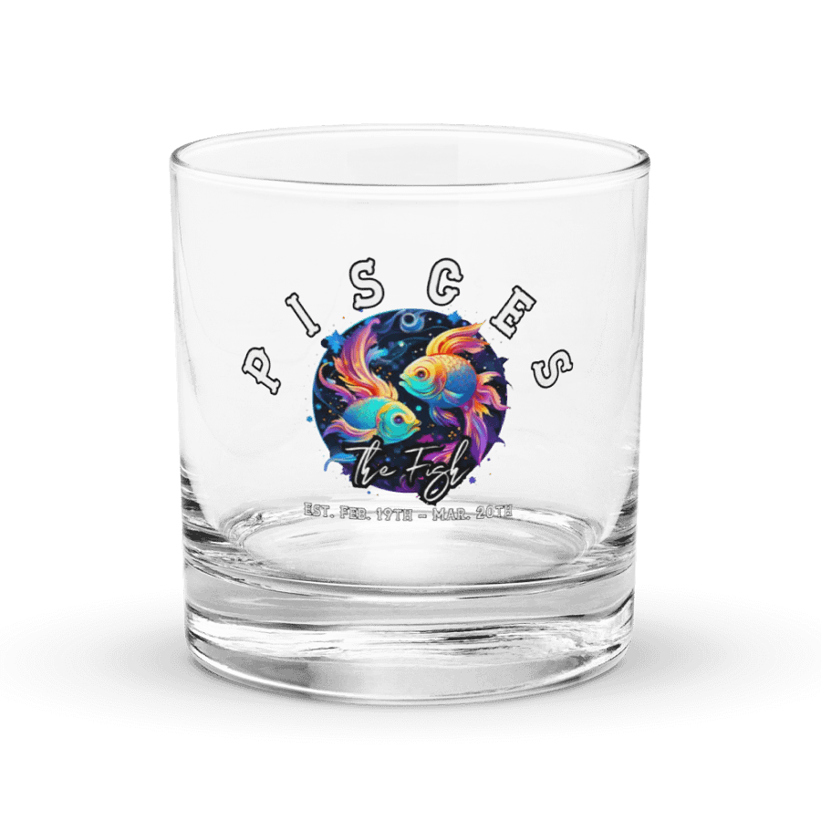 Pisces - Zodiac Rocks Glass product image (1)