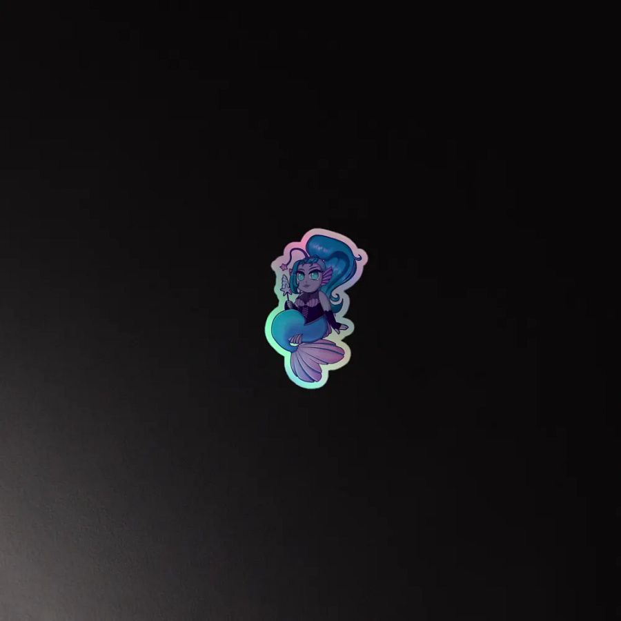 Caelia Mer Chibi Holographic Sticker product image (4)