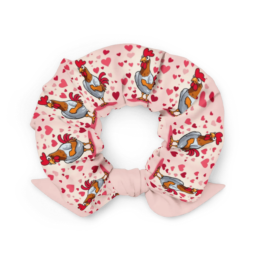 Rooster Rendezvous All-Over Print Scrunchie product image (2)
