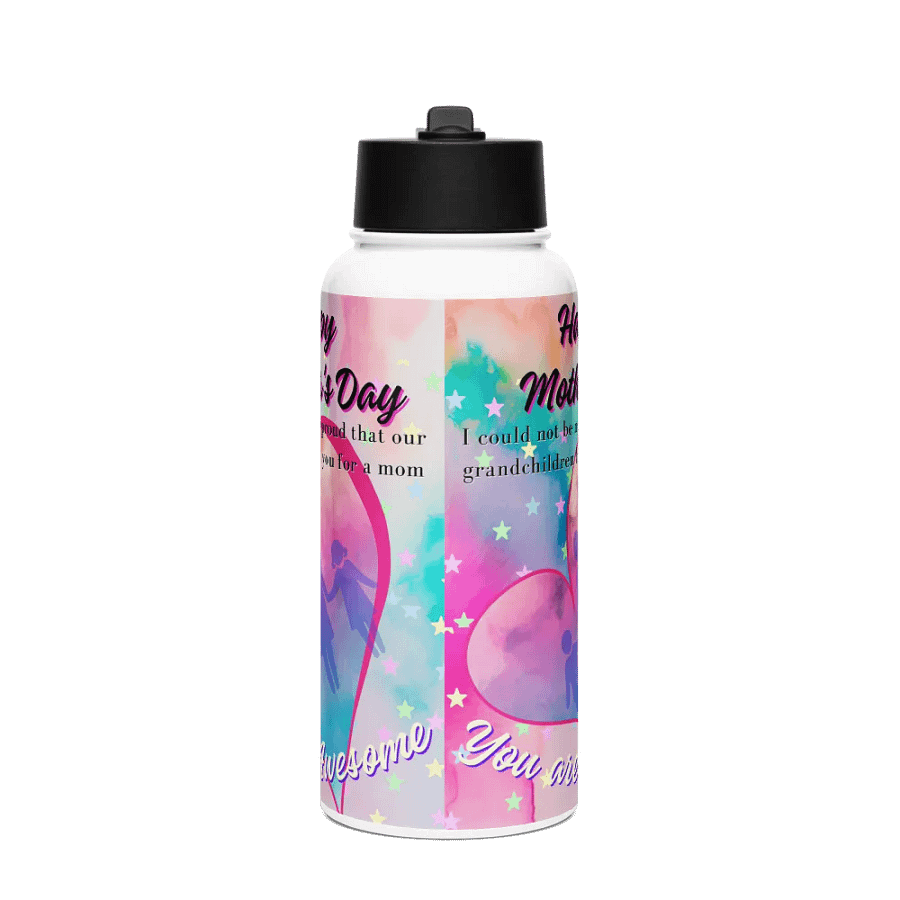 Awesome mother stainless steel Waterbottle gift for Mother's Day for daughters product image (1)