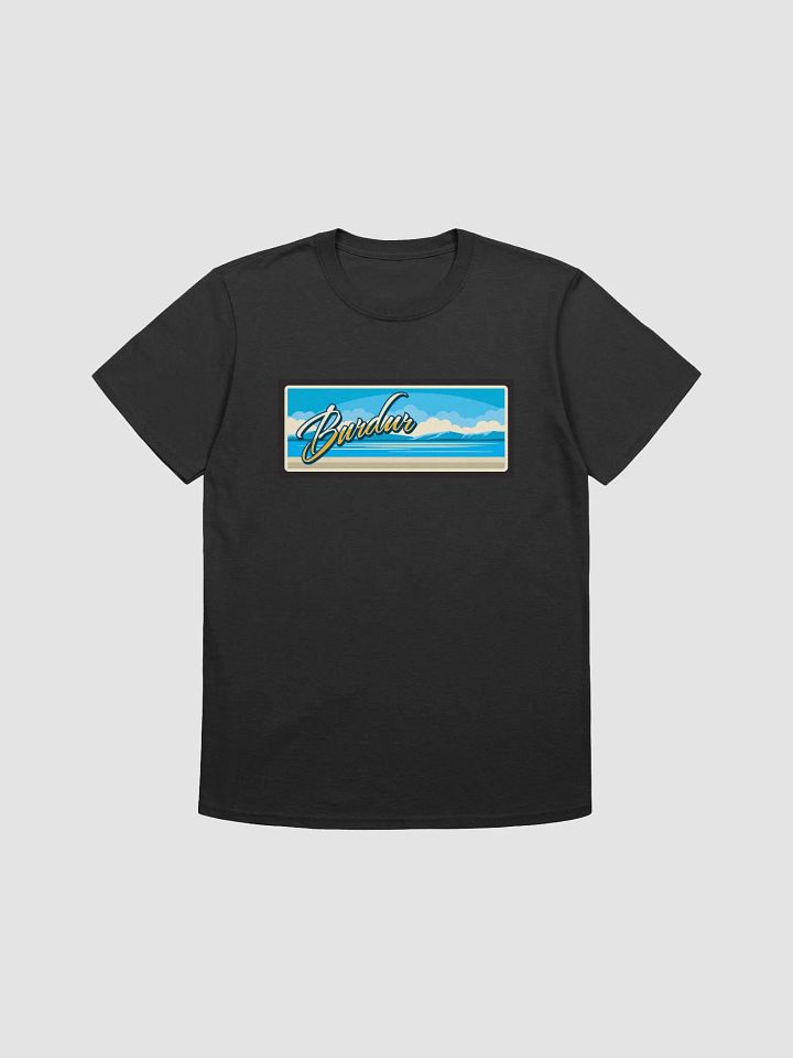 Burdur Cityscape Tshirt - Turkish Mountain and Lake View Design product image (5)