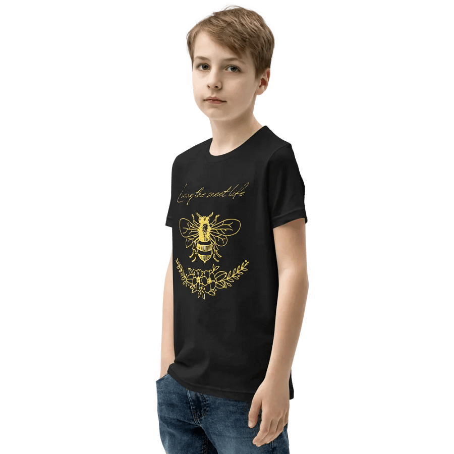 Bee-autiful Sweet Life Youth T-Shirt product image (3)