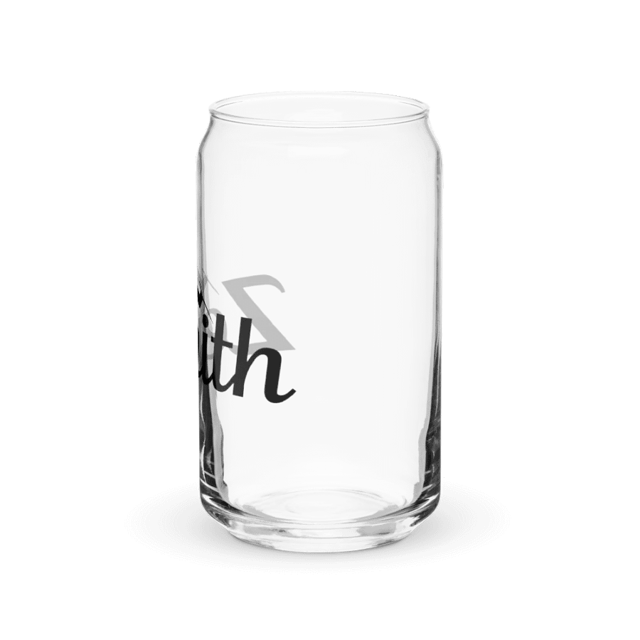 Zenith Can-Shaped Glass - Mountain Peak Design, 16oz product image (9)