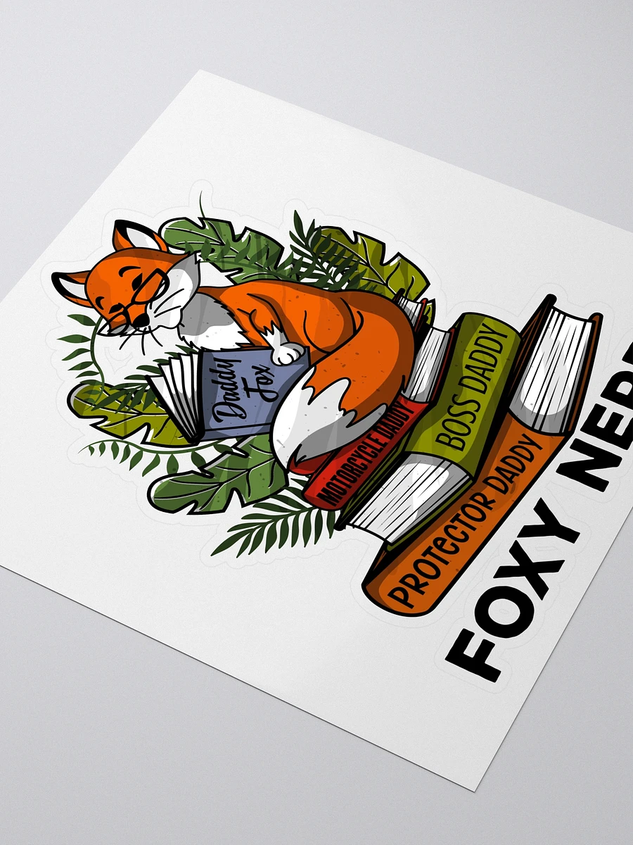 Foxy Nerd Sticker product image (3)