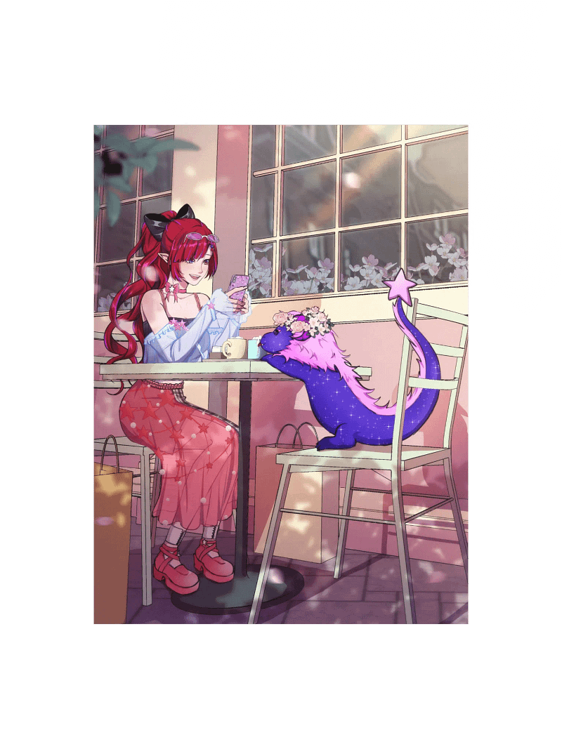 Cafe date Poster