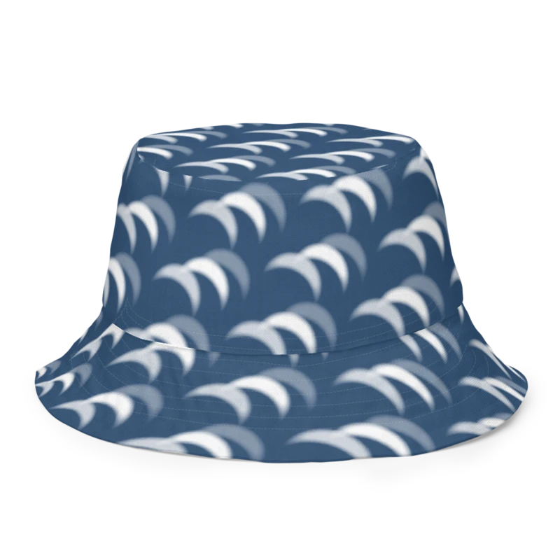 Shadow Crescents Reversible Bucket Hat Image 3