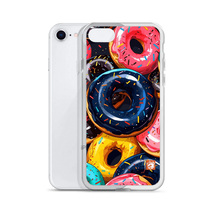 Big Donuts Pattern iPhone® Case product image (51)