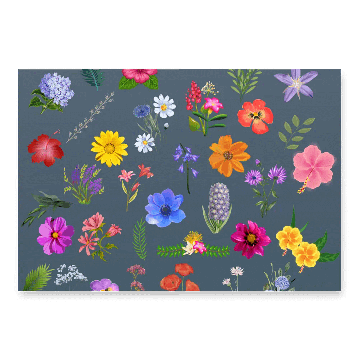 English Botanicals Wrapping Paper product image (2)