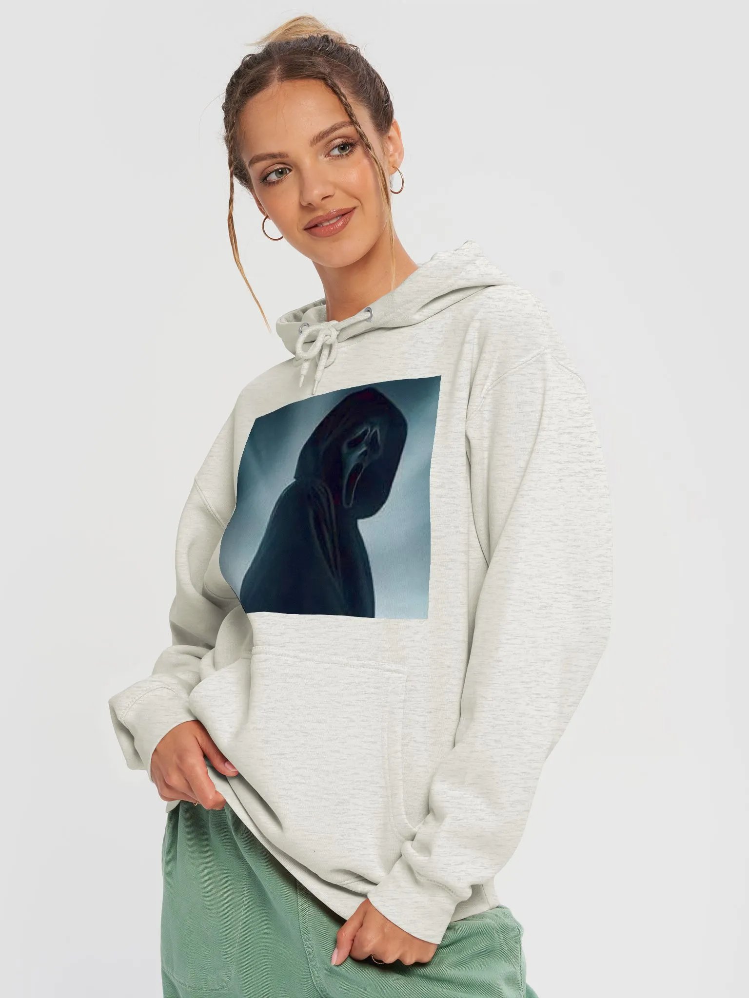Scream Mask Unisex Premium Hoodie product image (3)
