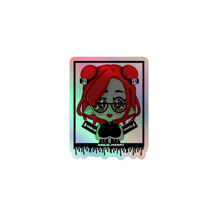 Black Blood Goblin Whored Sticker product image (1)