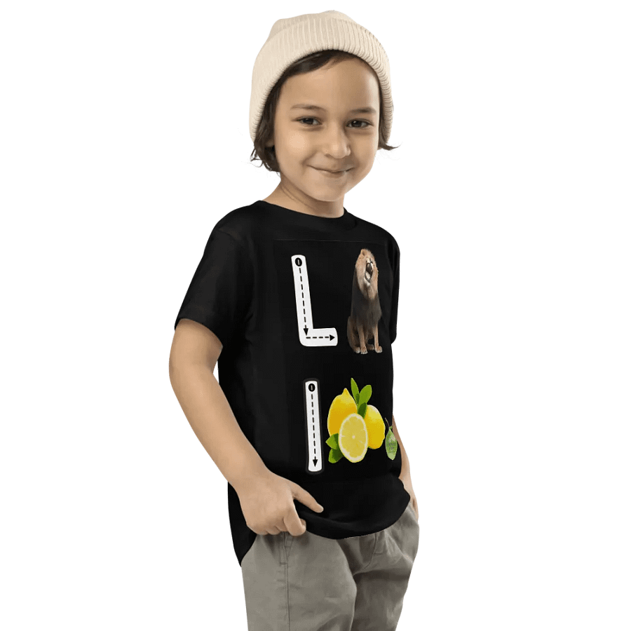 JoBeth Design Black Ll Toddler T-Shirt product image (3)