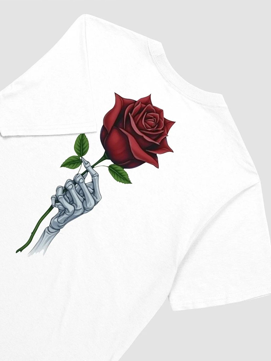 Eternal Embrace Skeleton Hand Rose T-Shirt product image (6)
