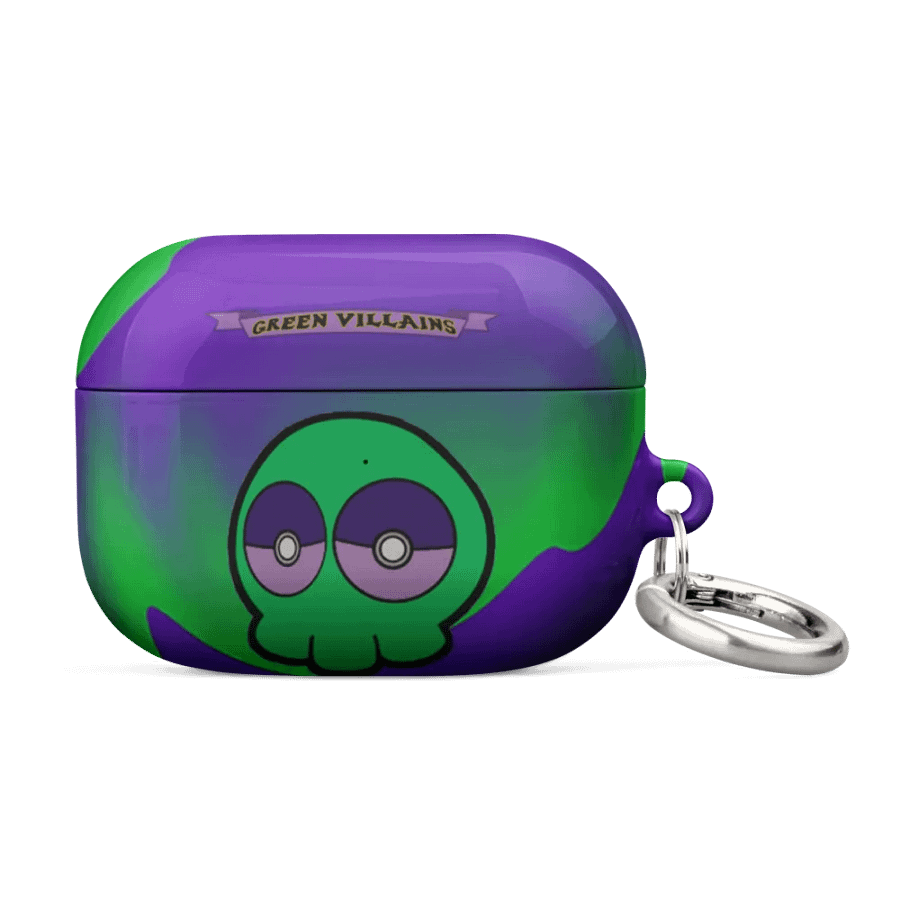 Green Skull Headphone Case product image (4)