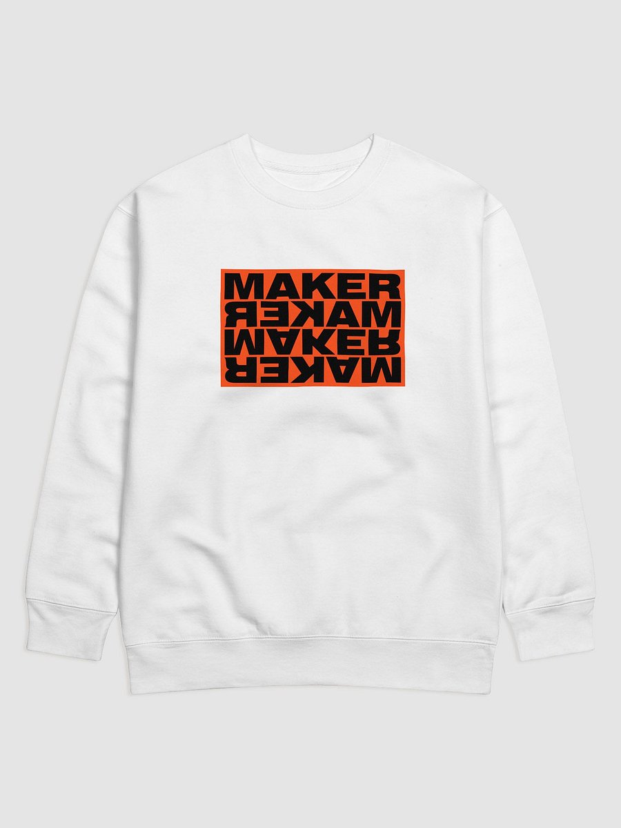 "MAKER" Cotton Heritage Premium Sweatshirt product image (1)