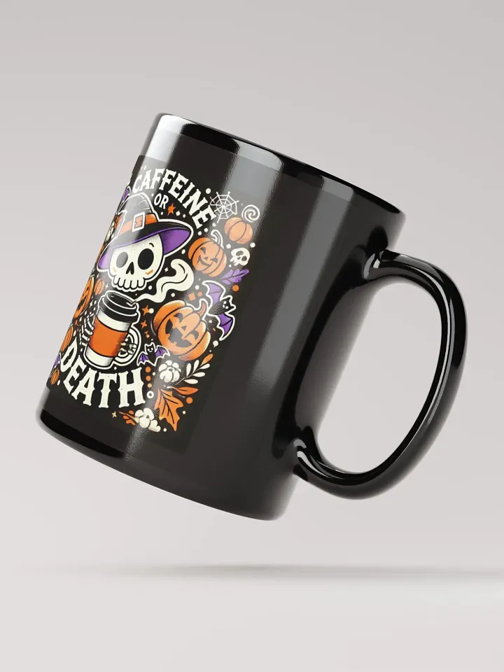 Caffeine or Death - Halloween Mug product image (3)