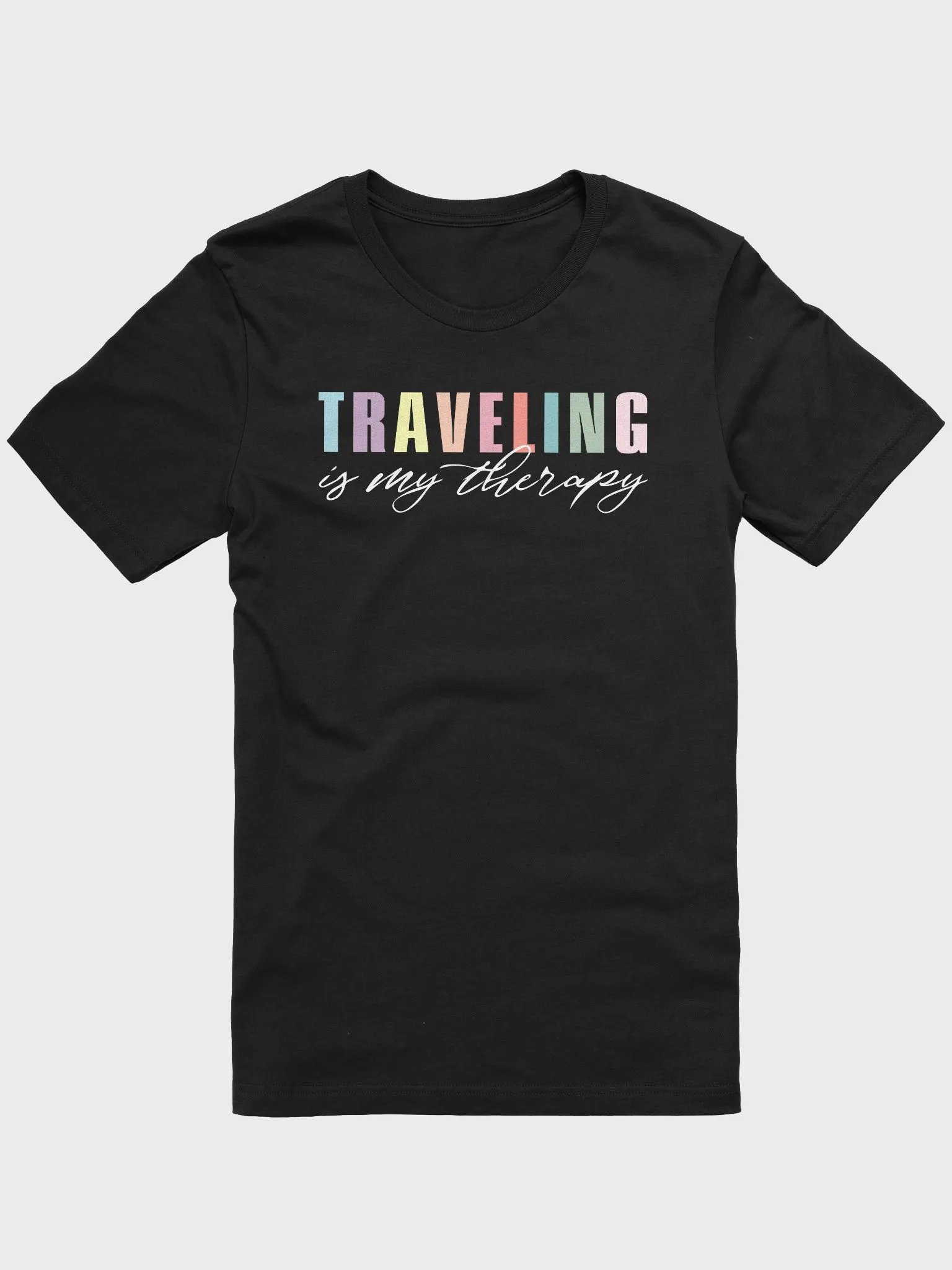 Traveling Is My Therapy Graphic T-Shirt product image (1)