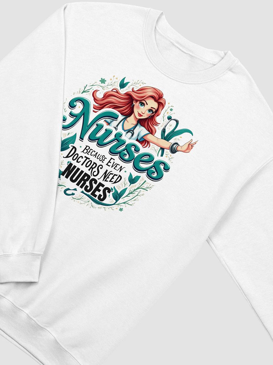 Mermaid Nurse Crewneck Sweatshirt product image (7)