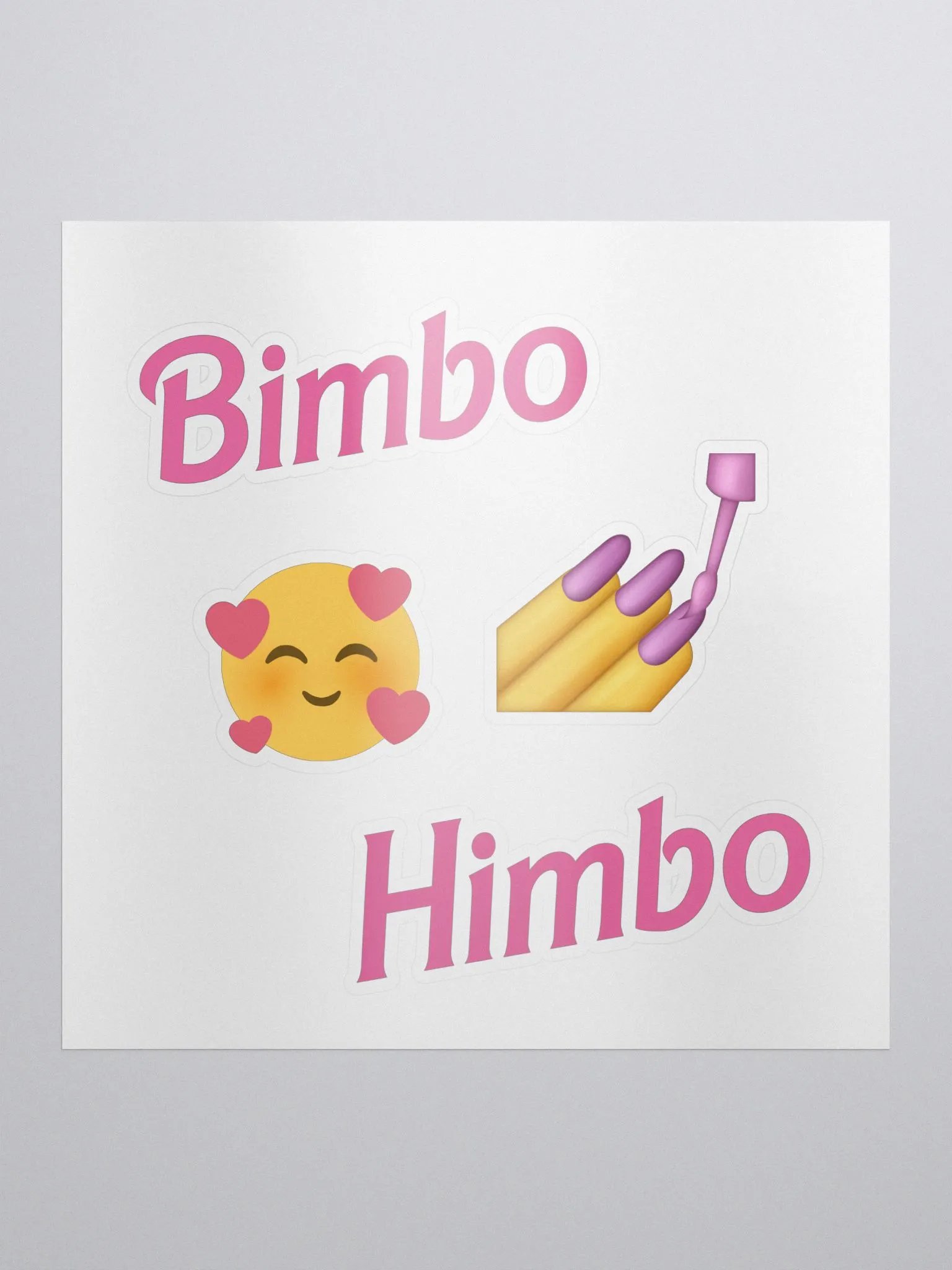 his/hers sticker sheet 💅 product image (1)