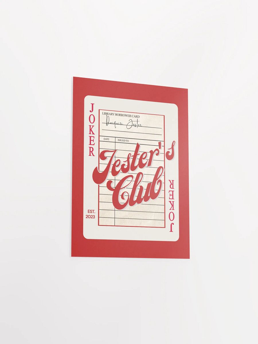 JESTER'S CLUB PRINT product image (18)