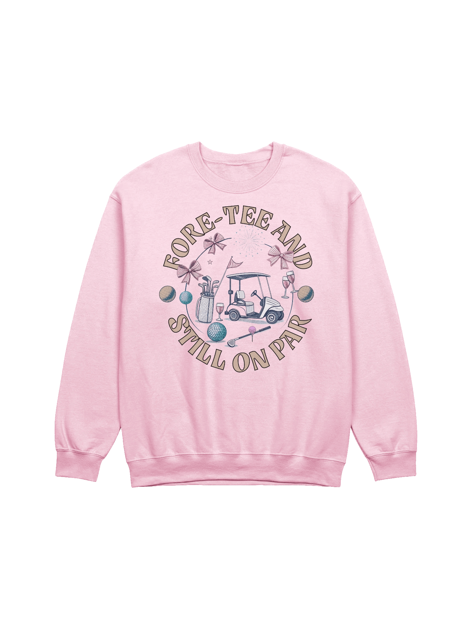 Fore Tee And Still On Par Golf Celebration Classic Sweatshirt product image (17)
