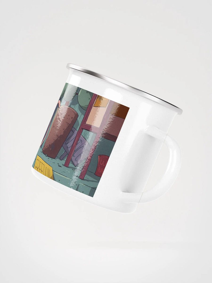 Here for You | Enamel Mug product image (4)