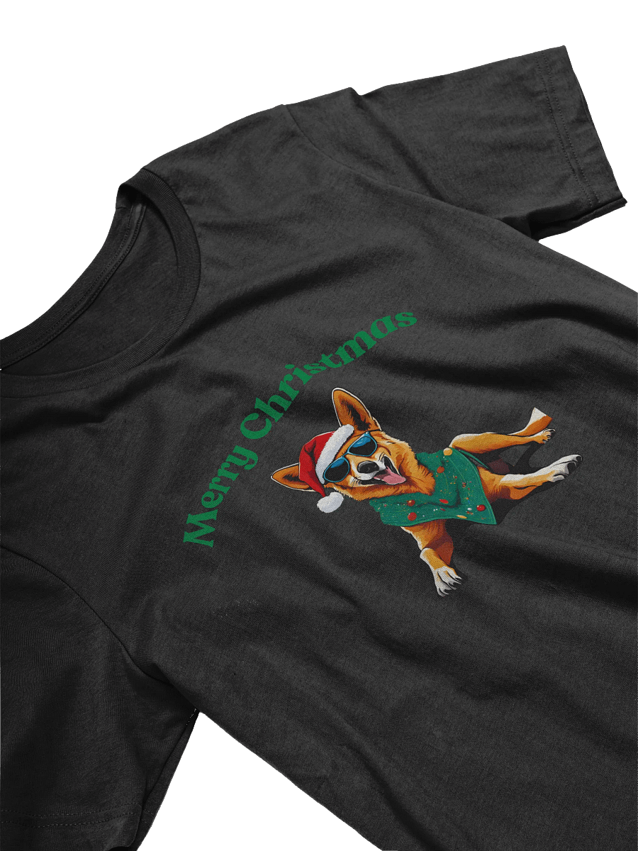 Feastive Dingo Merry Christmas T-Shirt - Green product image (3)
