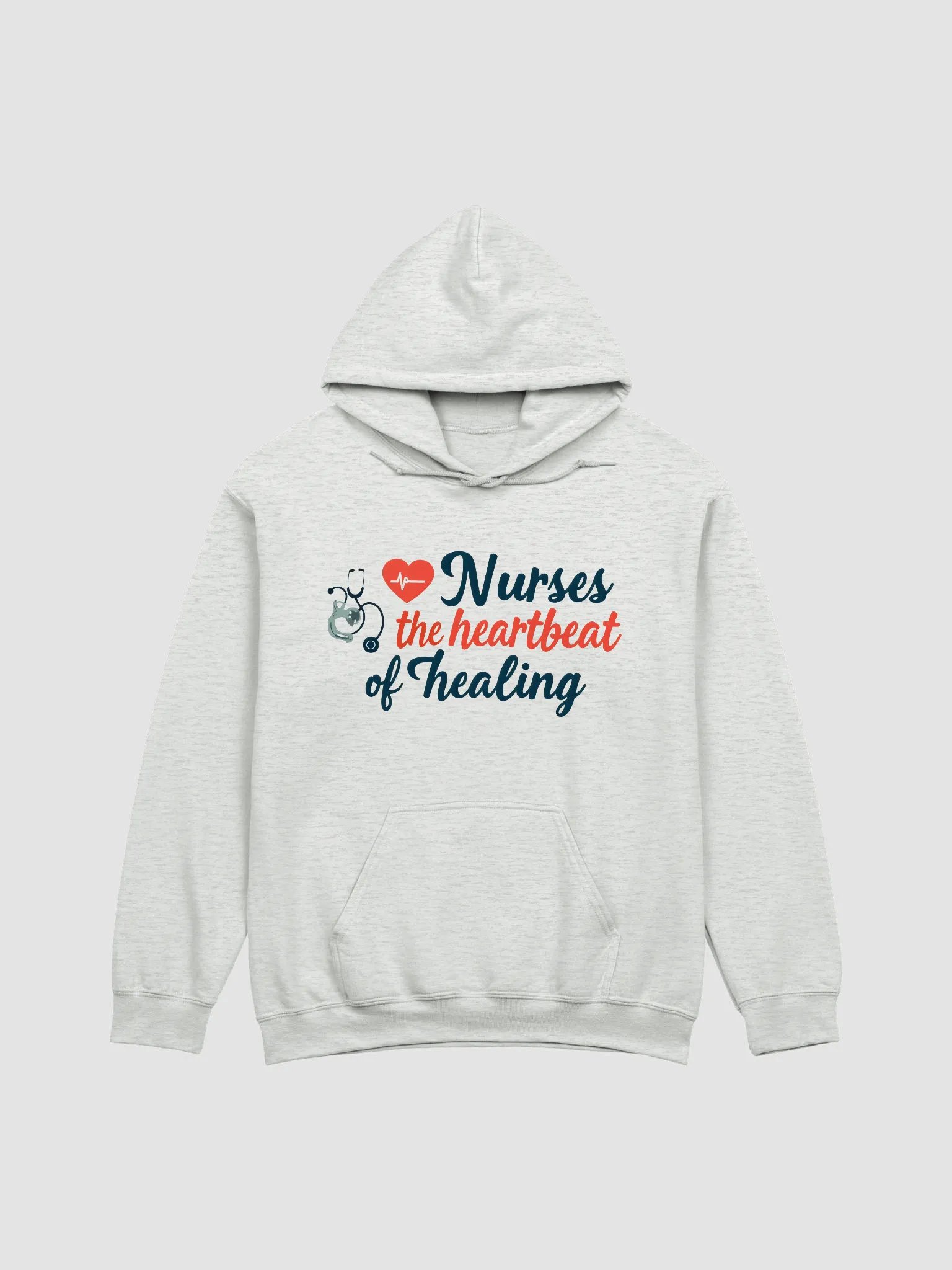 Heartbeat of Healing Nurse Hoodie product image (4)