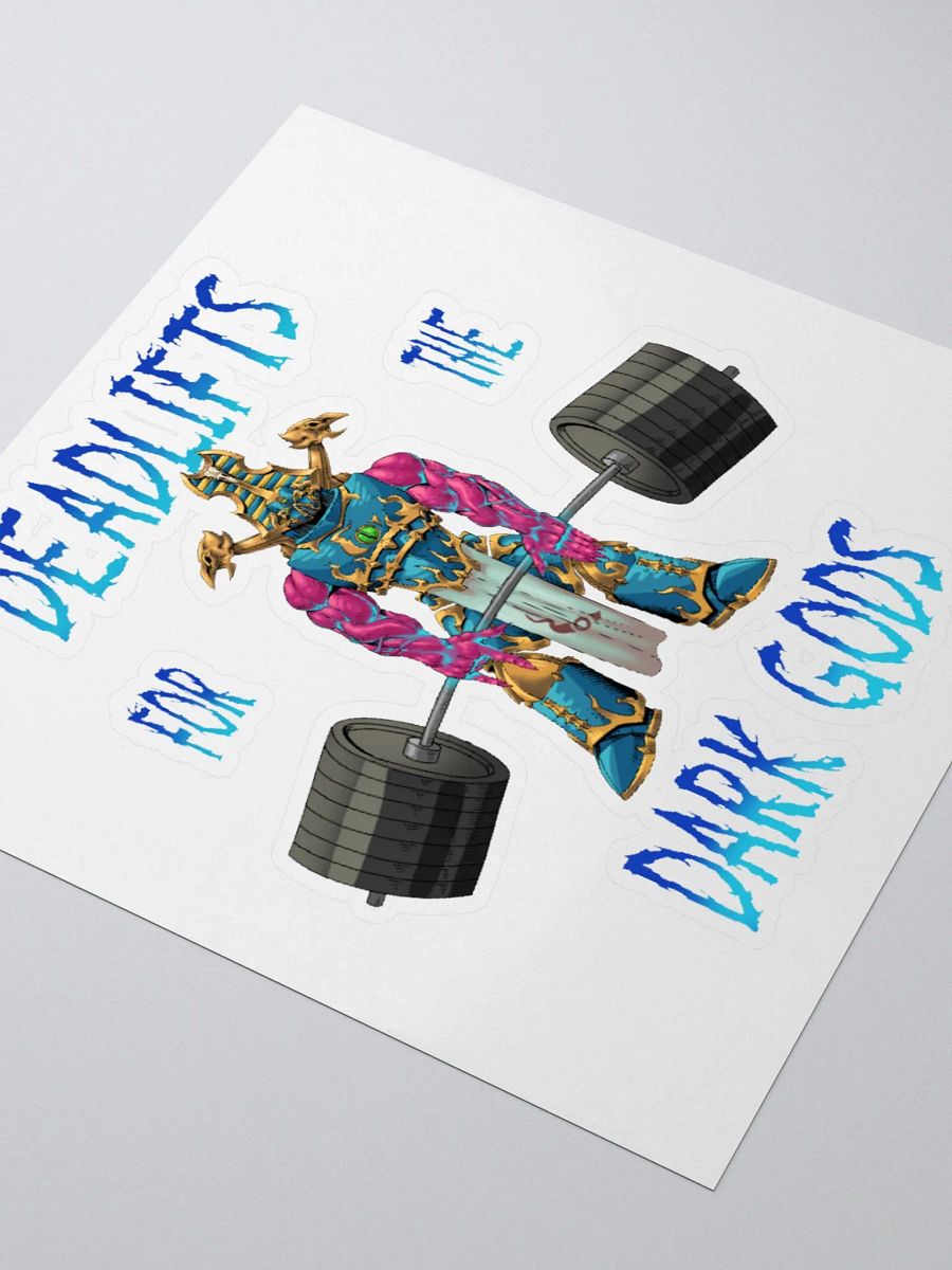Deadlifts For The Dark Gods - Rubric Marine Sticker product image (8)