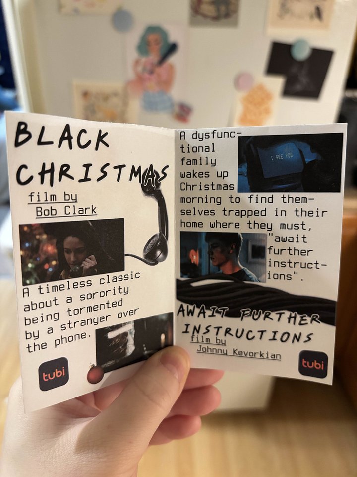 A Morbidlyohorror Xmas Mini Zine 2025 (Physical Copy) product image (2)