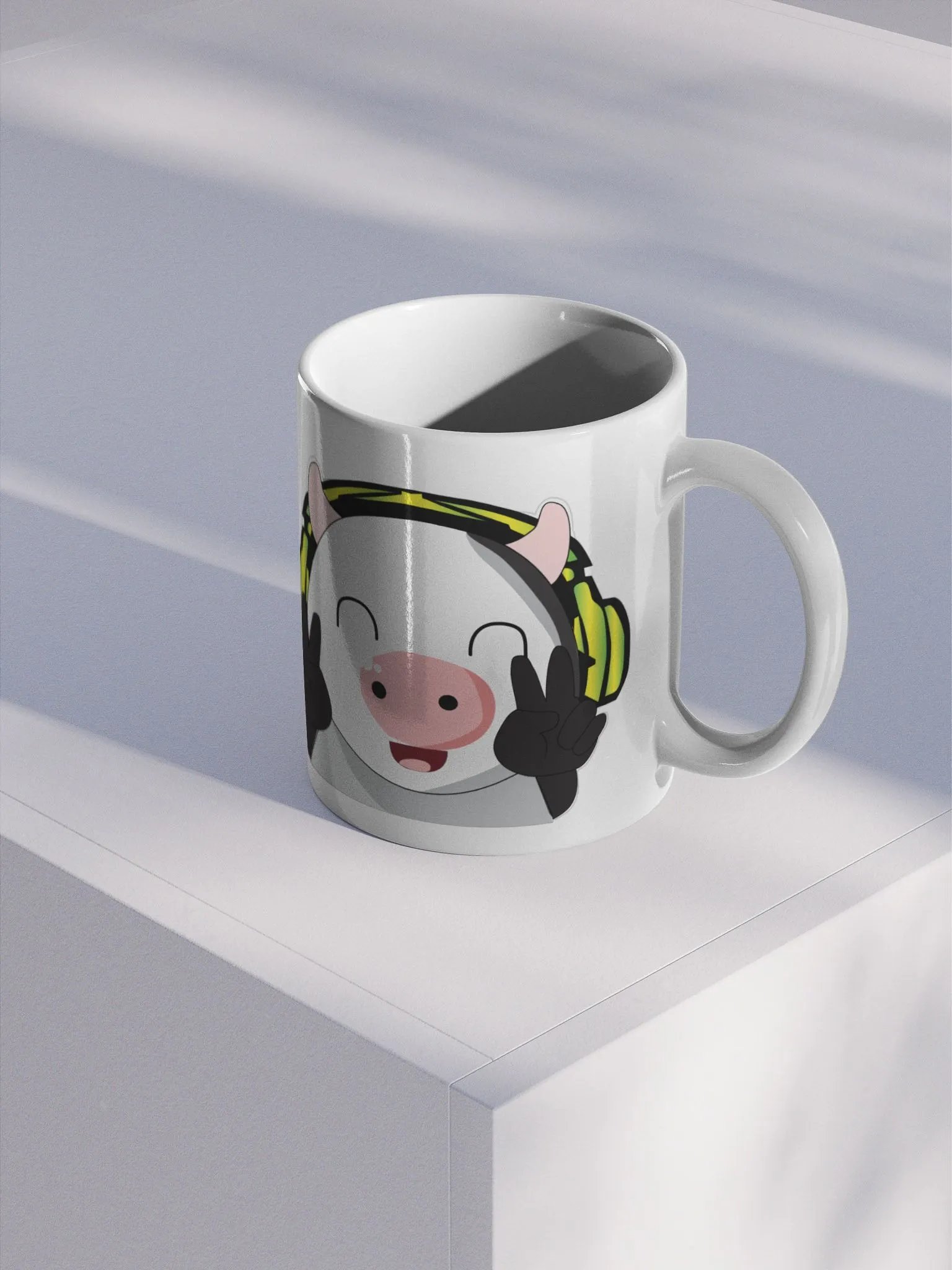 Mr. Moo Moo Peace Mug (Colored) product image (2)