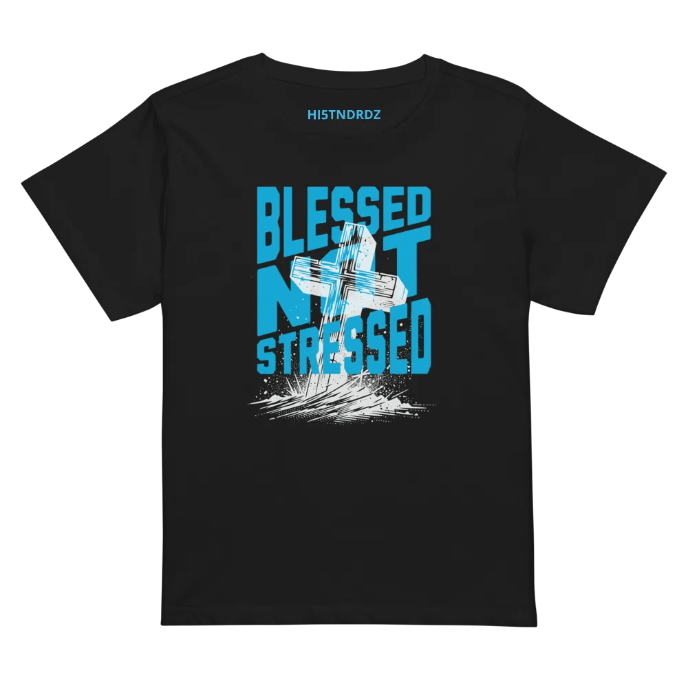 WOMENS BLESSED NOT STRESSED product image (2)