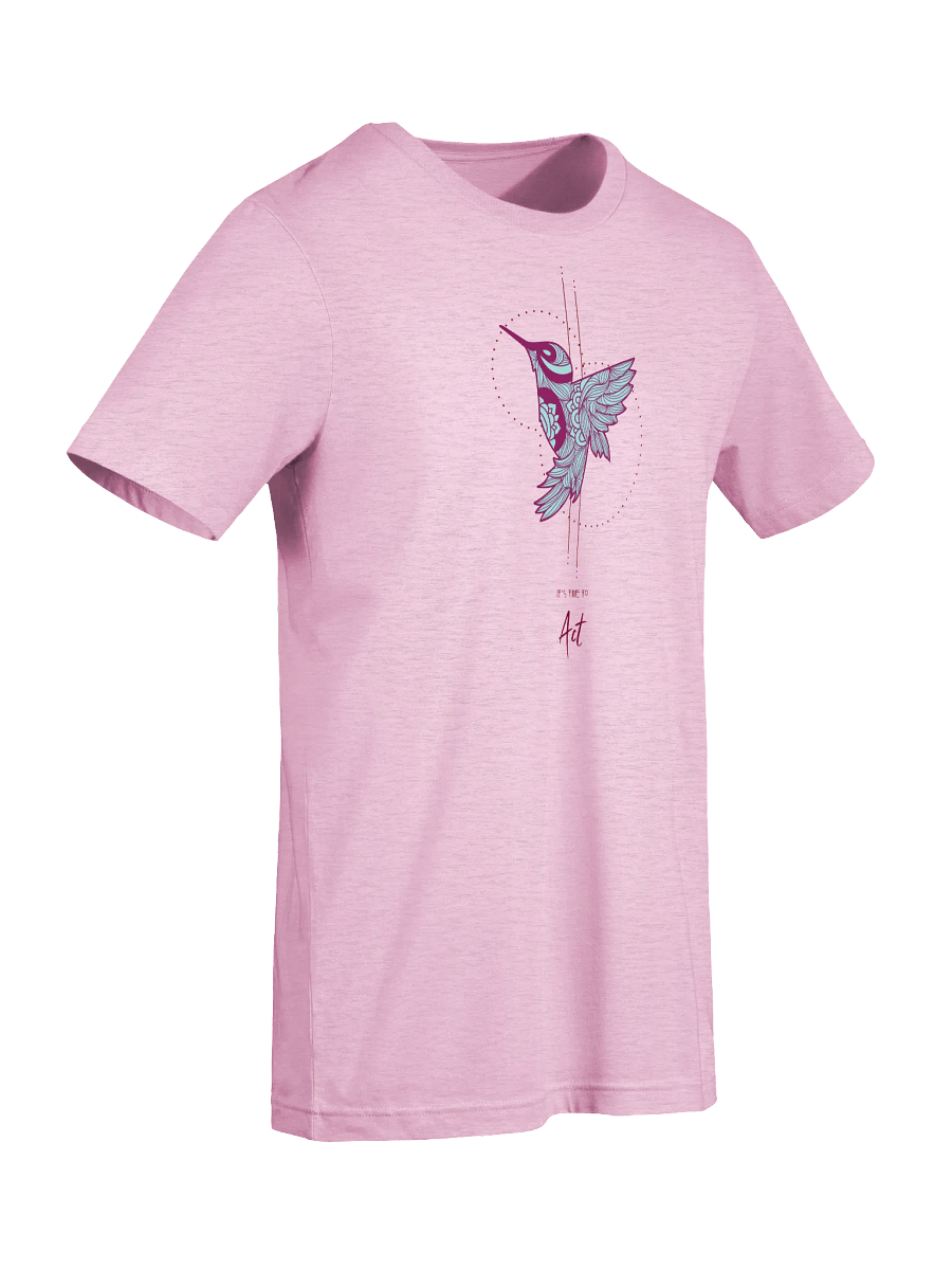 Mystic Hummingbird Floral T-Shirt product image (3)