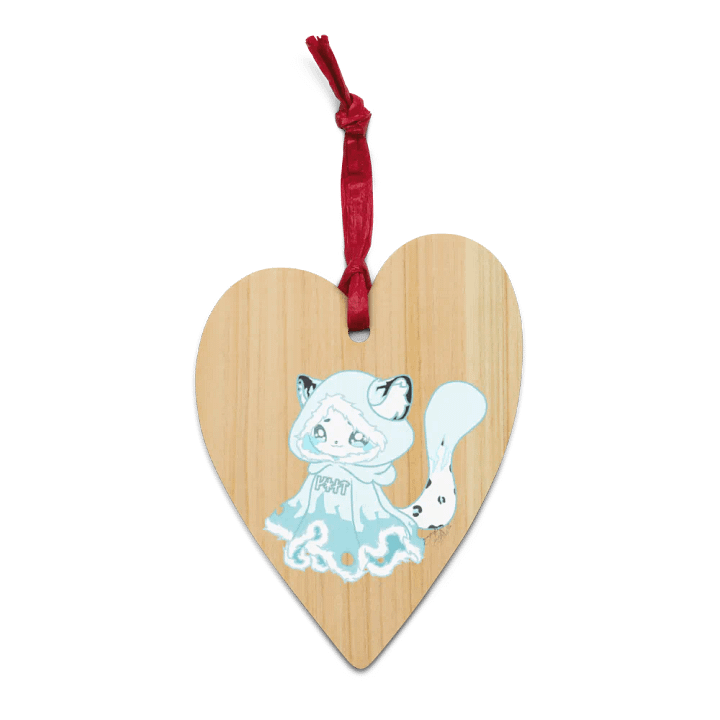 Snowy Wodden Ornament product image (2)