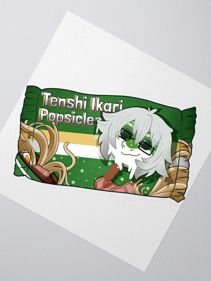 Classic Ikari Popsicle Wrapper Sticker product image (6)