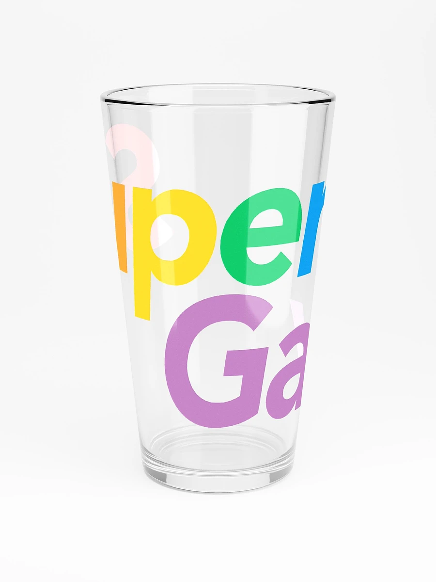 Super Gay Pint Glass product image (3)