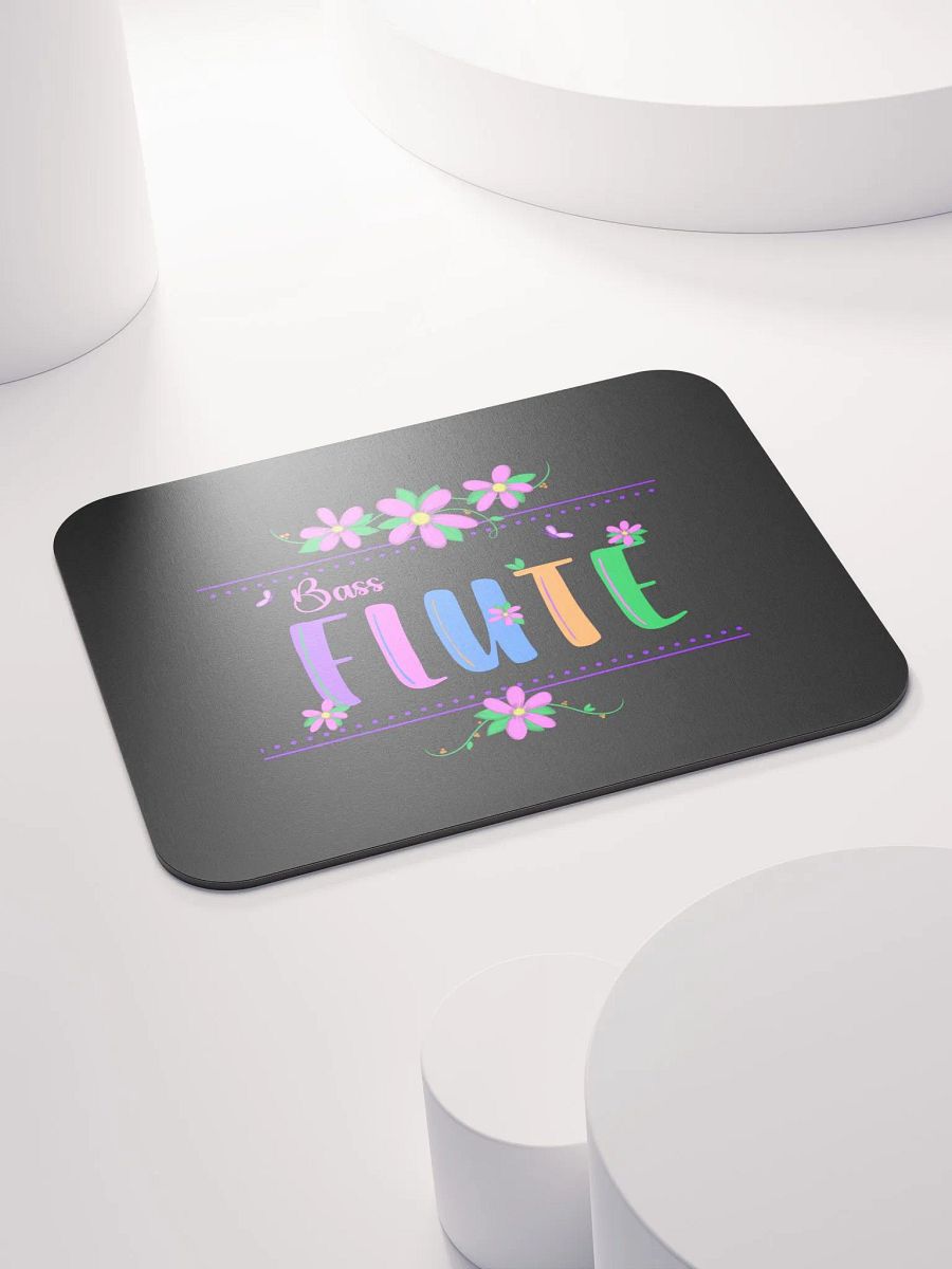 Floral Flute Bass Mouse Pad product image (4)