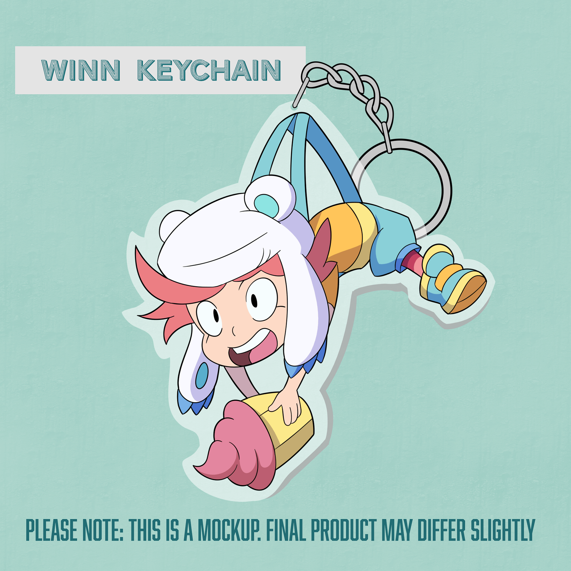 Winn Acrylic Keychain (Limited Preorder) product image (1)