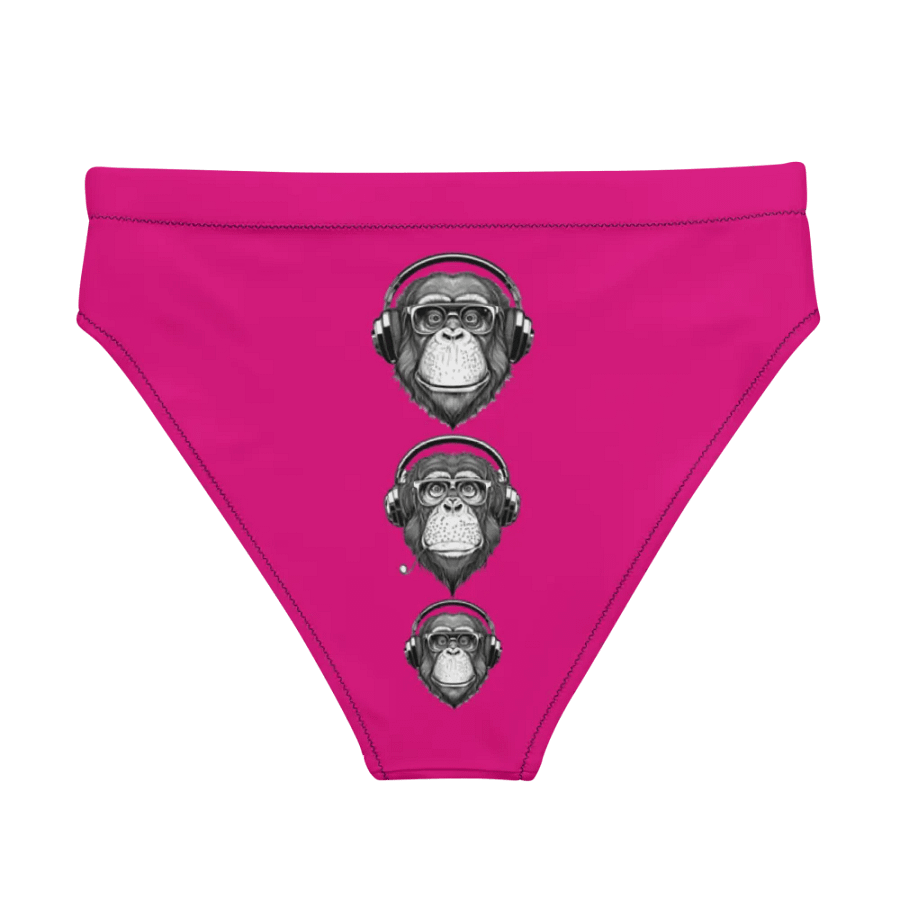 Monkey Business Tri Chimp Bikini Bottom product image (2)