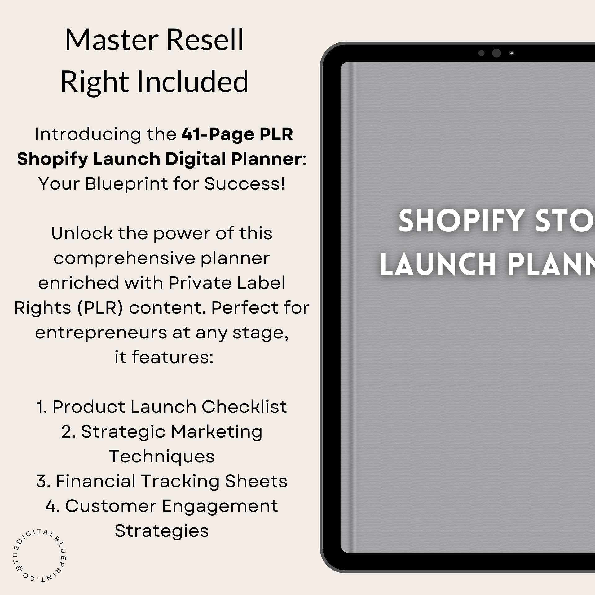 Shopify Launch Digital Planner product image (2)