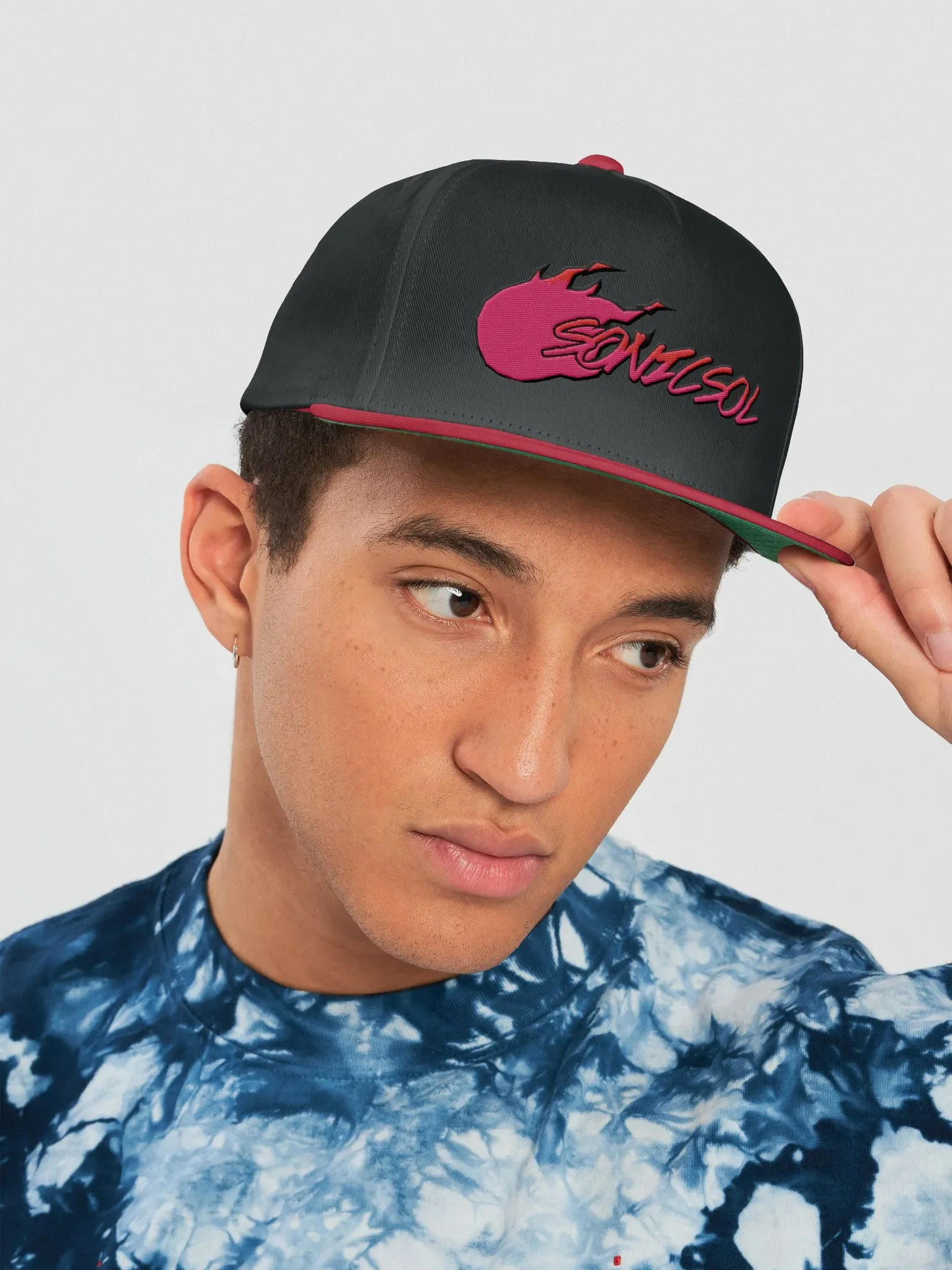 sonic_sol hat (red) product image (5)